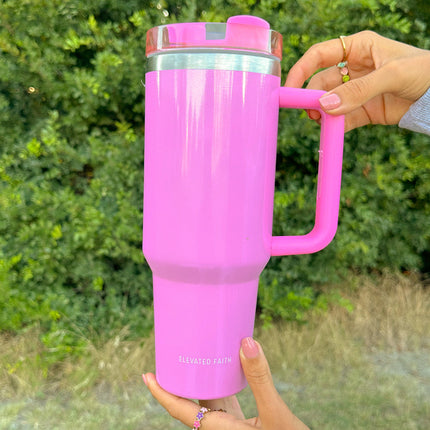 Basics Pink 40 oz Tumbler