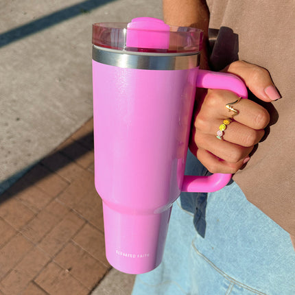 Basics Pink 40 oz Tumbler