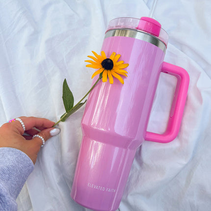 Basics Pink 40 oz Tumbler