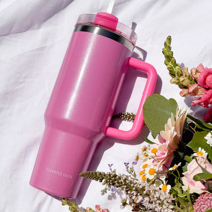 Basics Pink 40 oz Tumbler