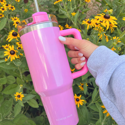 Basics Pink 40 oz Tumbler