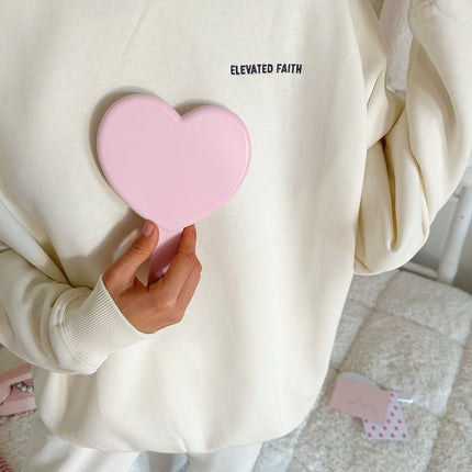 Basics White Sand Unisex Crewneck