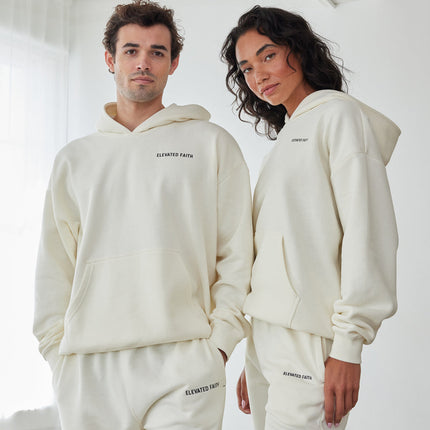 Basics White Sand Unisex Hoodie
