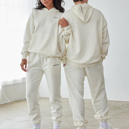 Basics White Sand Unisex Hoodie