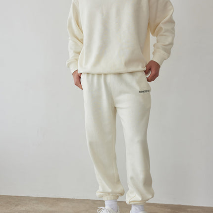 Basics White Sand Unisex Sweatpant
