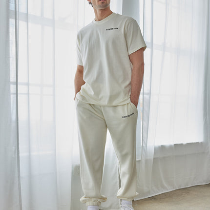 Basics White Sand Unisex Sweatpant