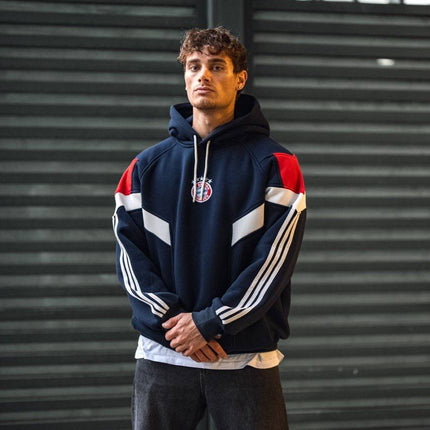 Bayern Munich Logo Hooded Oversized Sweatshirt - Stylish and Comfortable