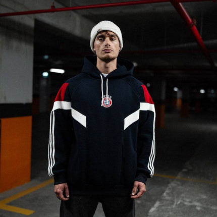 Bayern Munich Logo Hooded Oversized Sweatshirt - Stylish and Comfortable