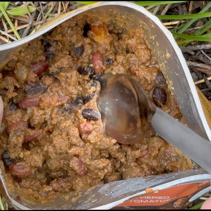 FOUNDATION Outdoors Beef Chili with Beans Meal