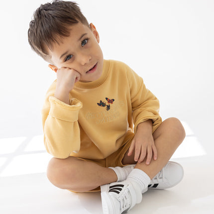 Better Days Butterfly Kids Crewneck