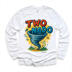 White Long Sleeve Tee / 2T Kids
