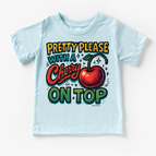 Ice Blue Short Sleeve Tee / 2T Kids