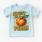 Ice Blue Short Sleeve Tee / 2T Kids