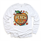 White Long Sleeve Tee / 2T Kids