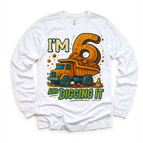 White Long Sleeve Tee / 2T Kids