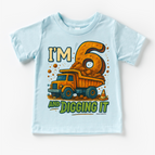 Ice Blue Short Sleeve Tee / 2T Kids