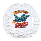 White Long Sleeve Tee / 2T Kids