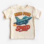 Natural Short Sleeve Tee / 12 Month