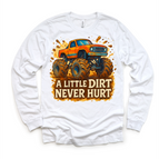 White Long Sleeve Tee / 2T Kids