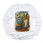 White Long Sleeve Tee / 2T Kids