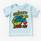 Ice Blue Short Sleeve Tee / 2T Kids