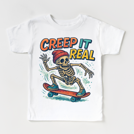 Creep It Real Skeleton Halloween Shirt - Halloween Tee