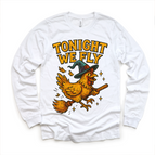 White Long Sleeve Tee / 2T Kids
