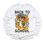 White Long Sleeve Tee / 2T Kids