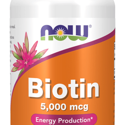 Biotin 5,000 mcg Veg Capsules
