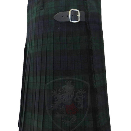 Traditional Kilt - Premium Wool, Black Watch