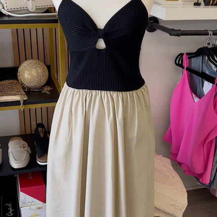 Black & Tan Dress