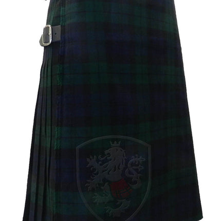 Traditional Kilt - Premium Wool, Black Watch