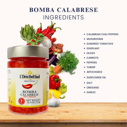 L'Oro Del Sud, Bomba Calabrese, 10.9 oz (310 g)