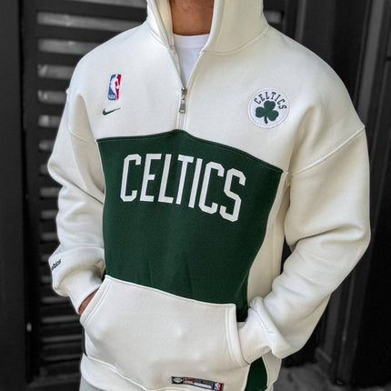 Boston Celtics Oversized Hoodie with Pockets