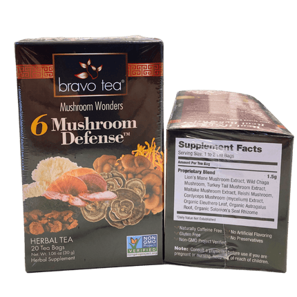 Herbal Tea, Bravo, Mushroom Wonders