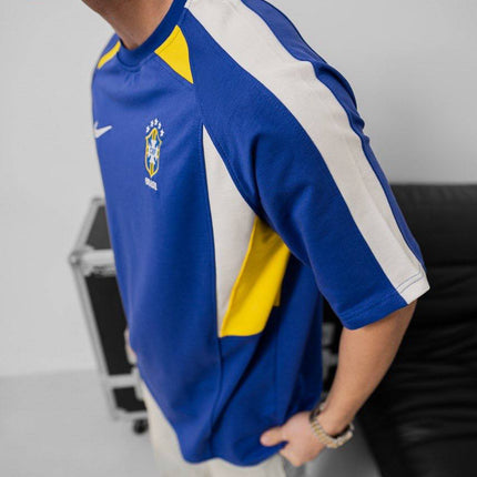 Brazil 2002 Home Jersey - Vintage Football Jersey - Retro Soccer Kit