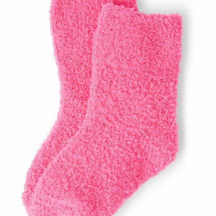 Bright Pink Cozy Socks
