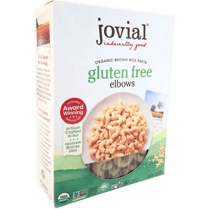 Elbows, Brown Rice, Organic, Jovial, Gluten-Free