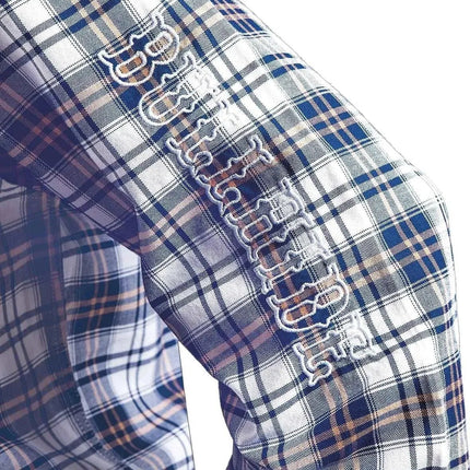 Bullhide Blue Plaid - Mens Western Shirt