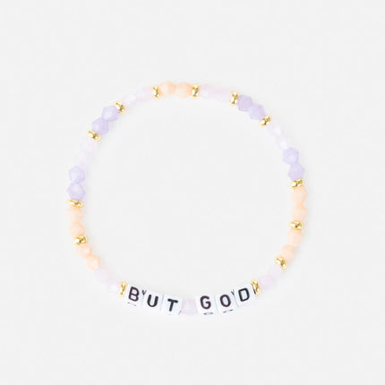But God Letter Bracelet