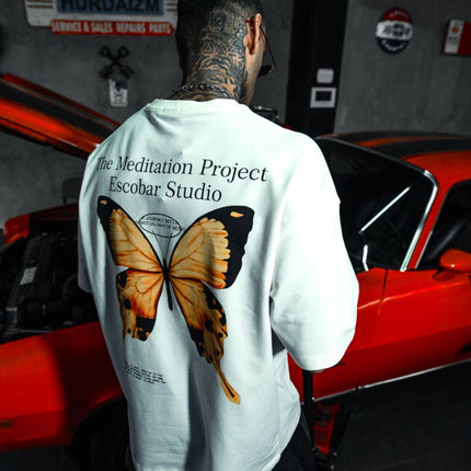 Butterfly T-Shirt - Artistic Graphic Tee