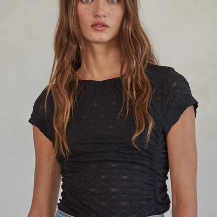 Alina Lace Top - Black