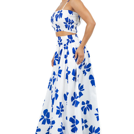 WOMEN FASHION TOP AND SKIRT SET