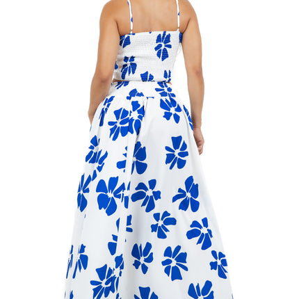 WOMEN FASHION TOP AND SKIRT SET