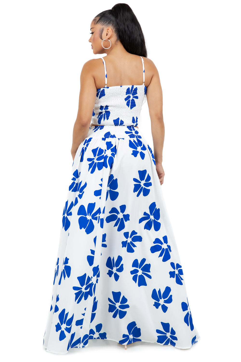 WOMEN FASHION TOP AND SKIRT SET