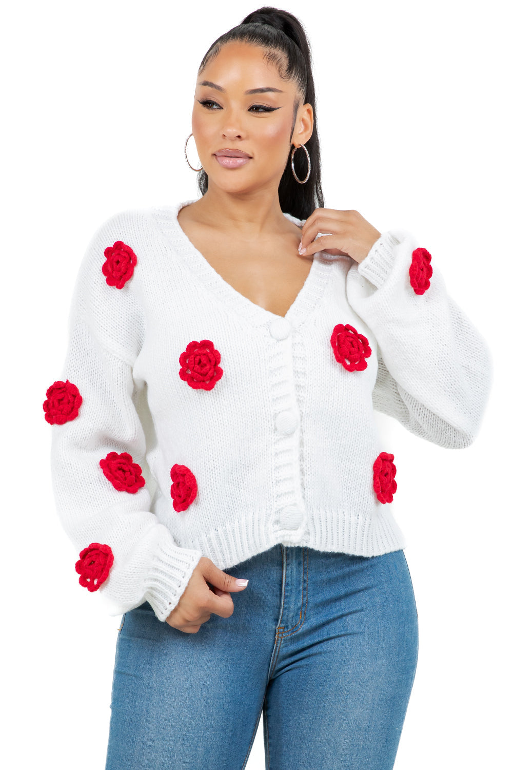 WOMEN FASHION SWEATER CARDIGAN