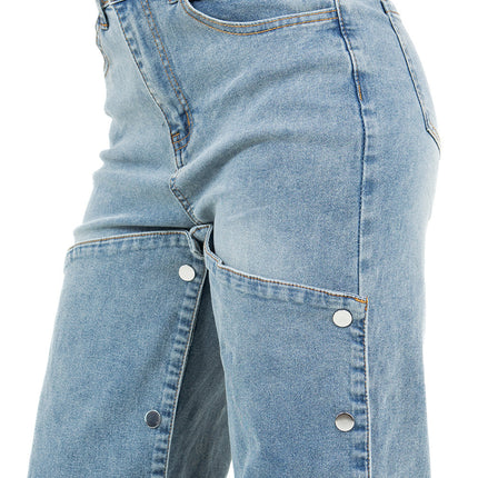 WOMEN FASHION STYLE DENIM PANTS