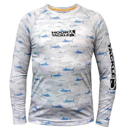 Youth Camo Billfish UV Fishing Shirt (8-20)