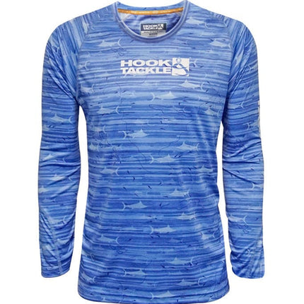 Youth Marlin Stripe UV Fishing Shirt (8-20)