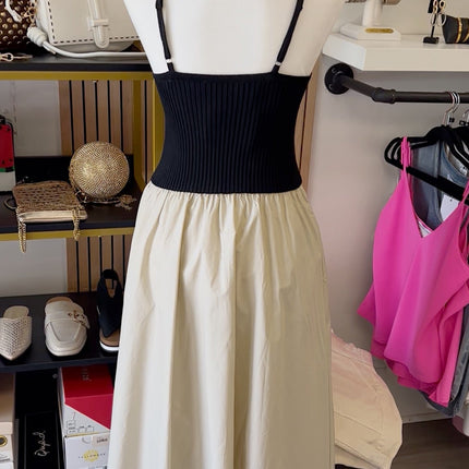 Black & Tan Dress